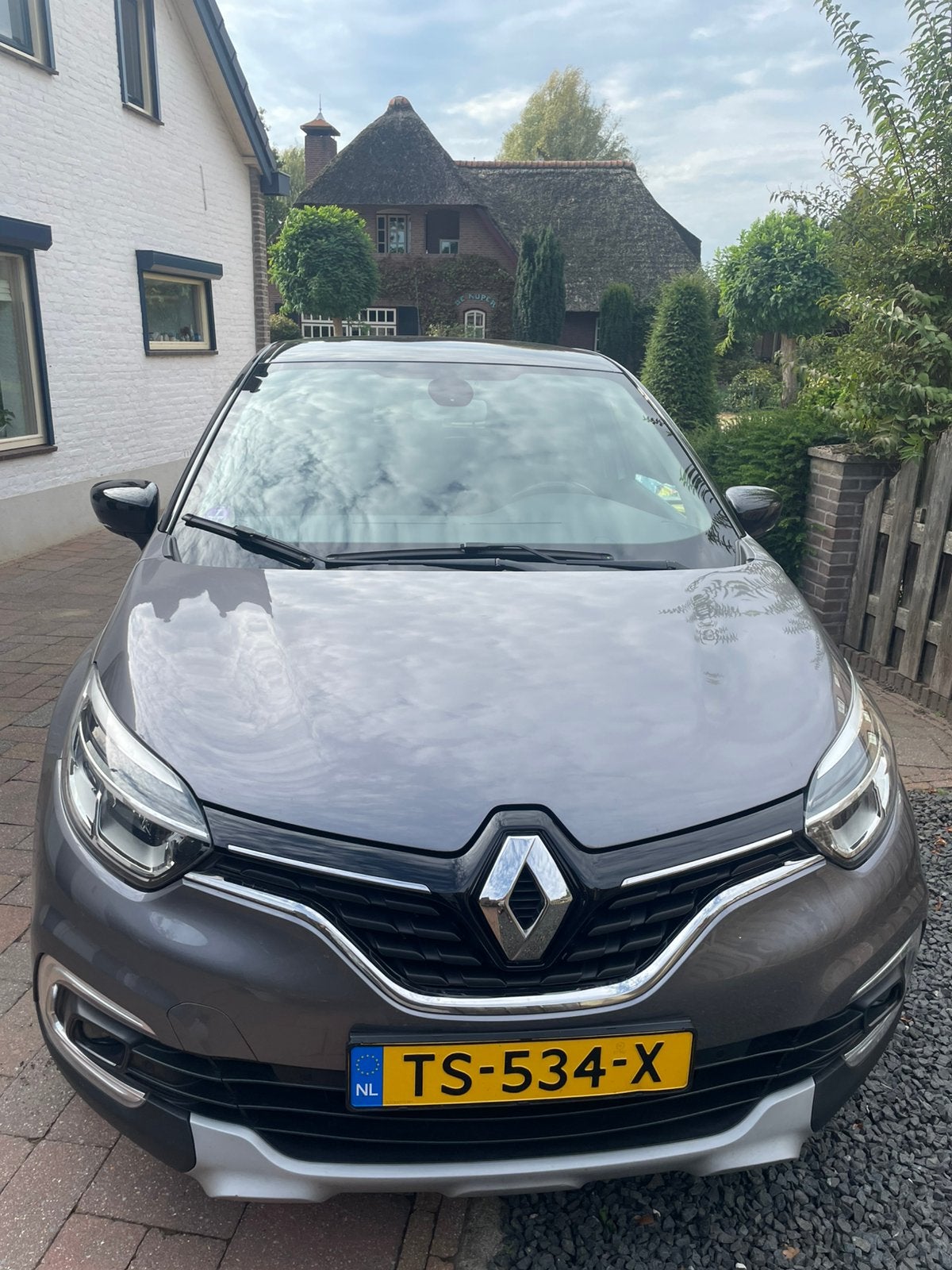 Renault Captur 0.9 TCE 90 2018 Grijs, Voorwielaandrijving, 898 cc, Stof, Zwart
