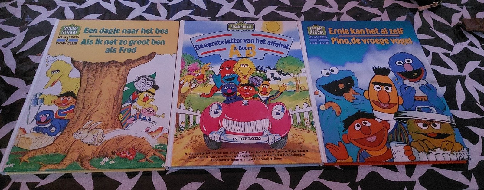 Sesamstraat Boeken, Boeken, Ophalen, Gelezen, Sesamstraat, Sprookjes