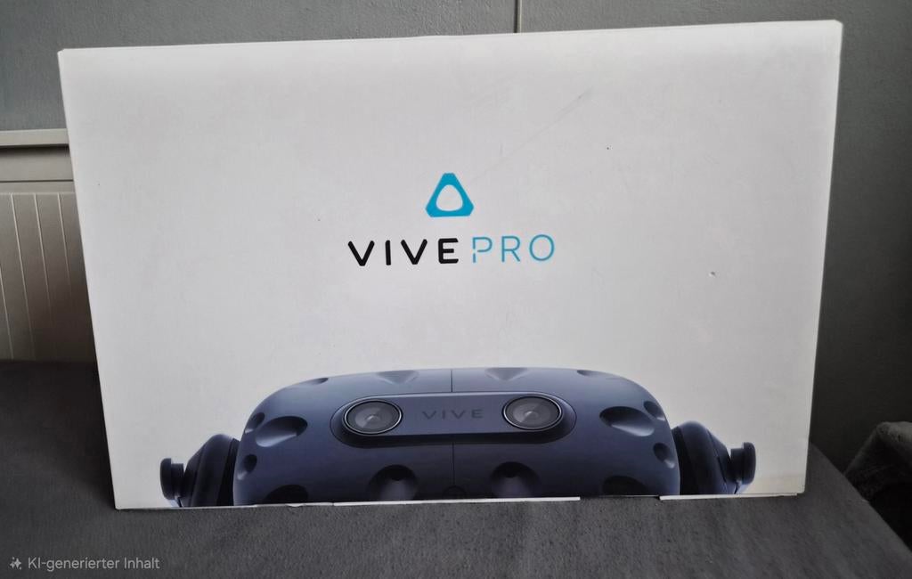 HTC Vive Pro Complete VR Set + doos, Spelcomputers en Games, Virtual Reality, Zo goed als nieuw, Pc, VR-bril, Ophalen of Verzenden