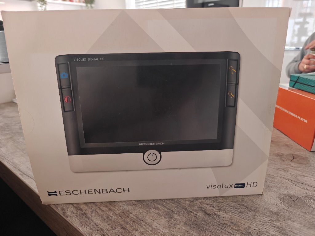 Eschenbach Visolux Digital HD – digitale leesloep, Ophalen of Verzenden, Zo goed als nieuw, Vergrootglas of Loep