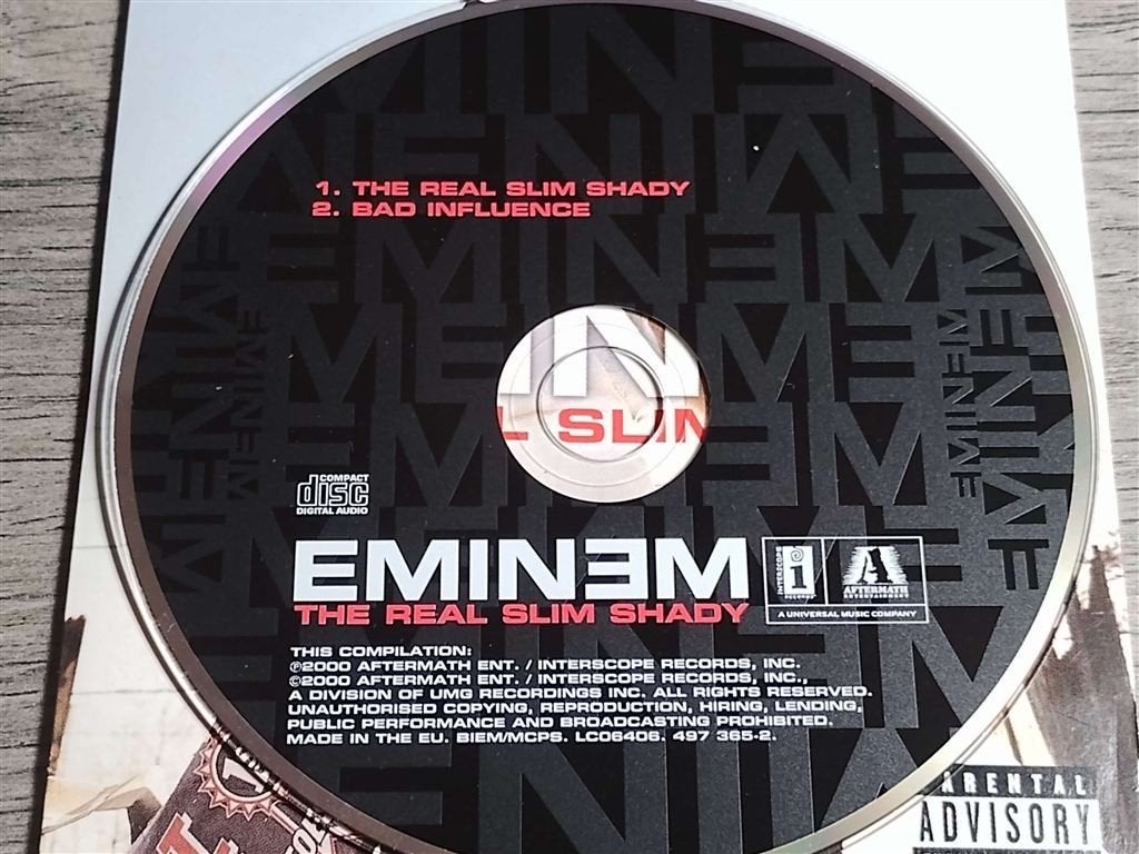 Eminem - The Real Slim Shady [CD Single], Ophalen of Verzenden, Zo goed als nieuw