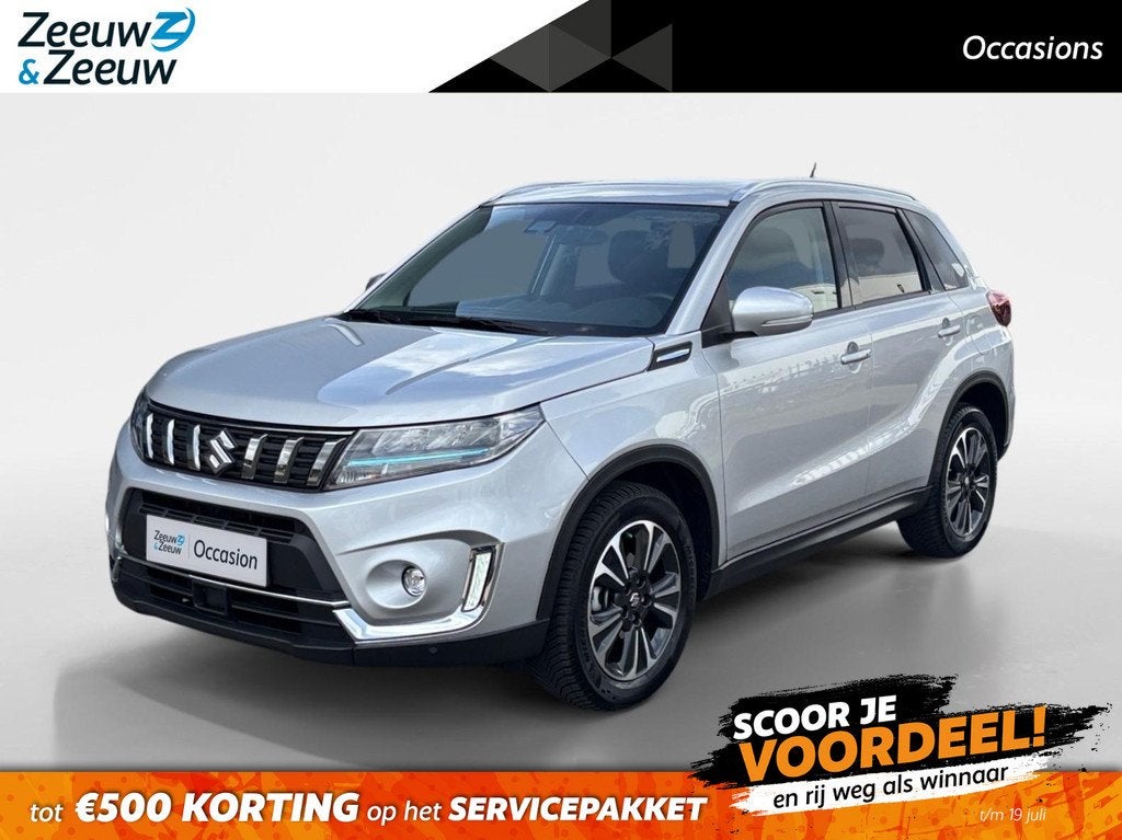 Suzuki Vitara 1.5 - 115PK Hybrid Style AllGrip Automaat | 4W, Auto's, Suzuki, 12 maanden, Gebruikt, 4 cilinders, 400 kg