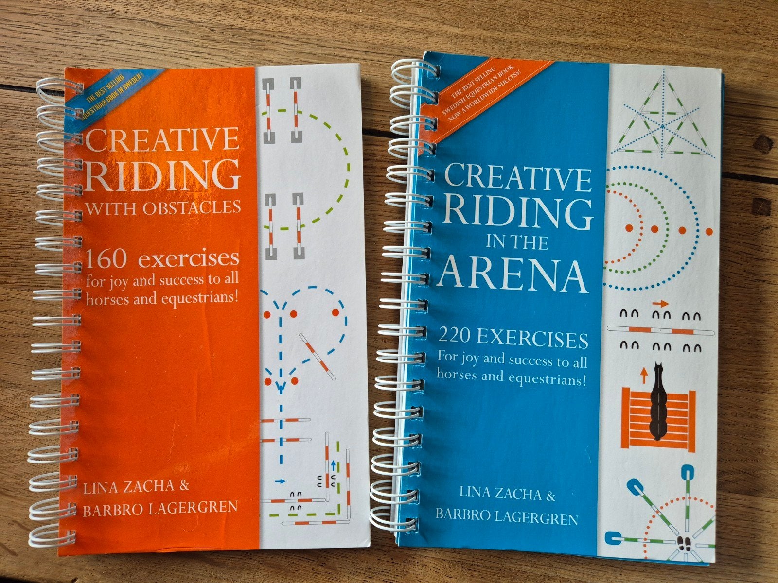 Paardenboek Creative Riding with obstacles and in the arena, Ophalen of Verzenden, Zo goed als nieuw, Paarden of Pony's