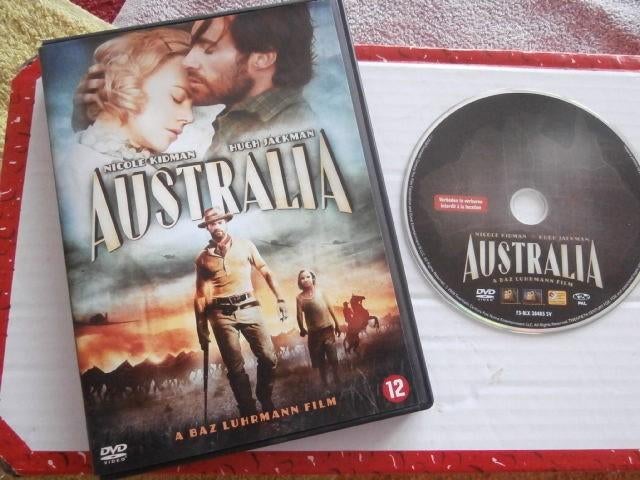 DVD - "Australia" - (met o.a. Nicole Kidman)., Vanaf 12 jaar, Ophalen of Verzenden, Zo goed als nieuw