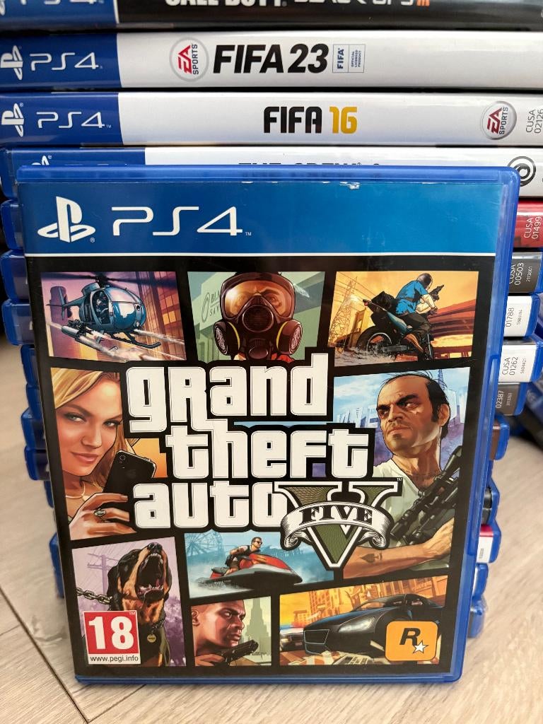 GTA V - Playstation 4, Avontuur en Actie, Vanaf 18 jaar, 1 speler, Ophalen of Verzenden