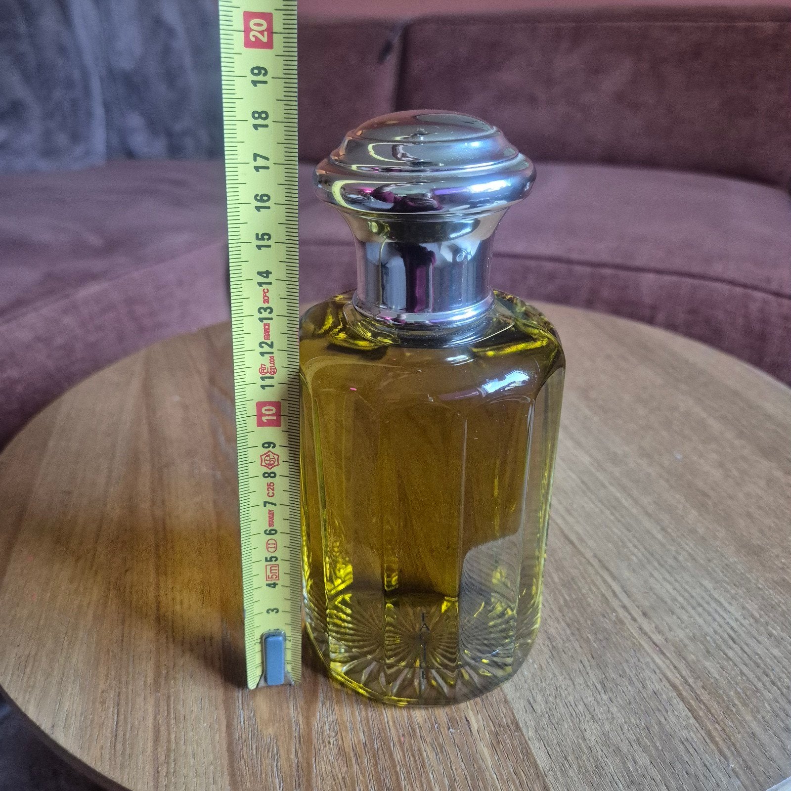 Vintage jaren 80 etalage parfumfles dummy Nina Ricci, Ophalen of Verzenden, Parfumfles, Gevuld