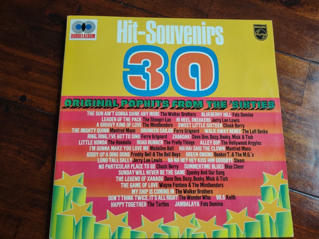 2 LP - 30 Original Pophits from the Sixties, Cd's en Dvd's, Ophalen of Verzenden, Zo goed als nieuw, Pop, Dubbel-LP