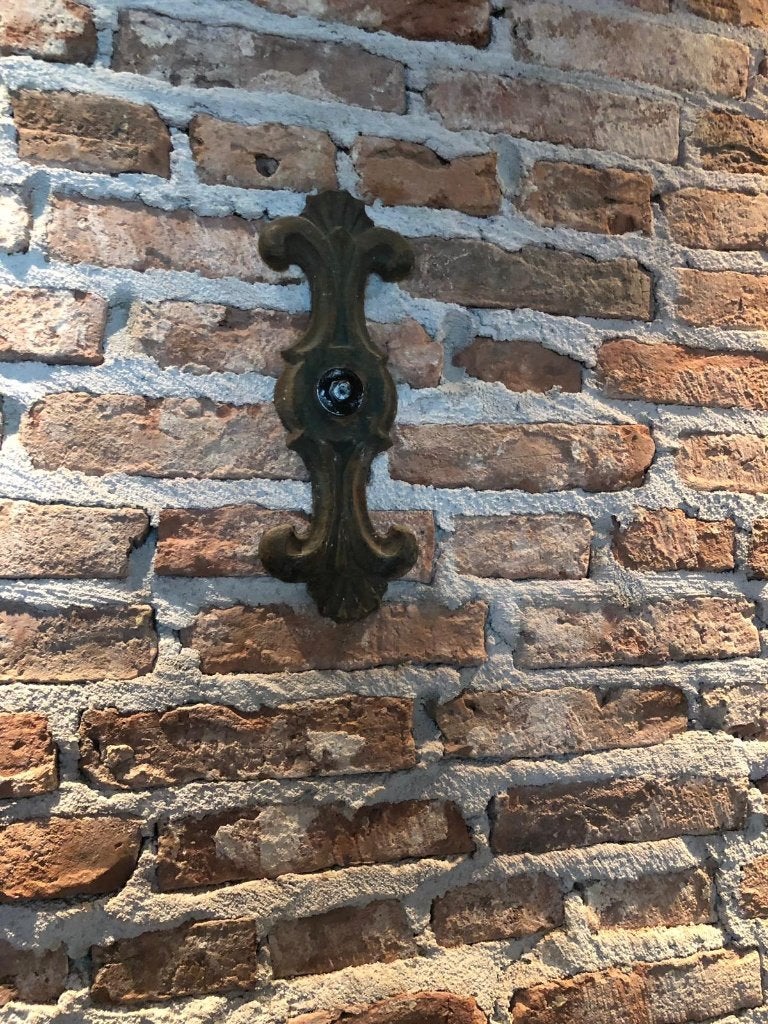 2 stuks antieke klapdeur met geëtst glas bloemvaas., Ophalen