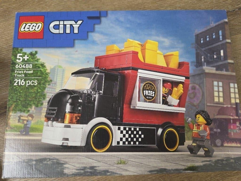 Lego Frietauto 60488 (216 Stukjes), City, Lego, Ophalen of Verzenden, Zo goed als nieuw