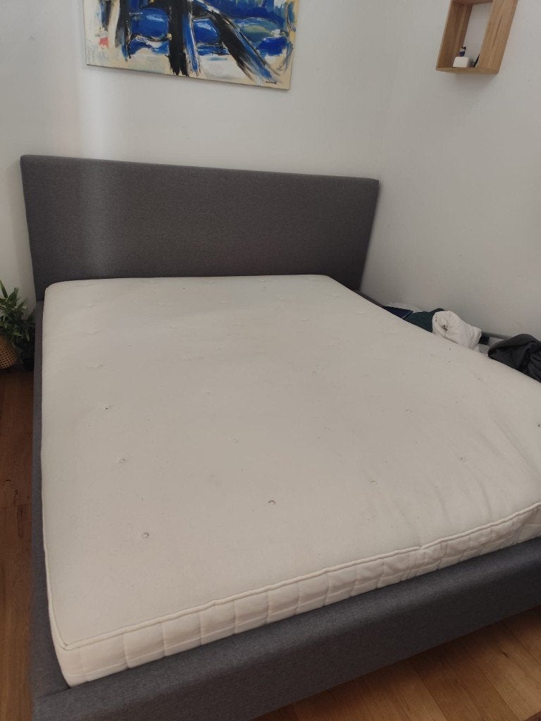 Gratis af te halen, pocketveringmatras160 X 200, Ophalen, Gebruikt, Tweepersoons, Matras