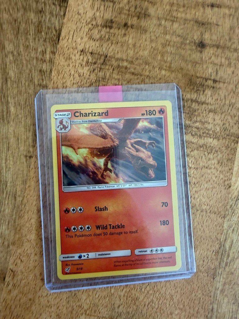 Charizard DET 5 Pokemon, Ophalen of Verzenden, Nieuw, Losse kaart