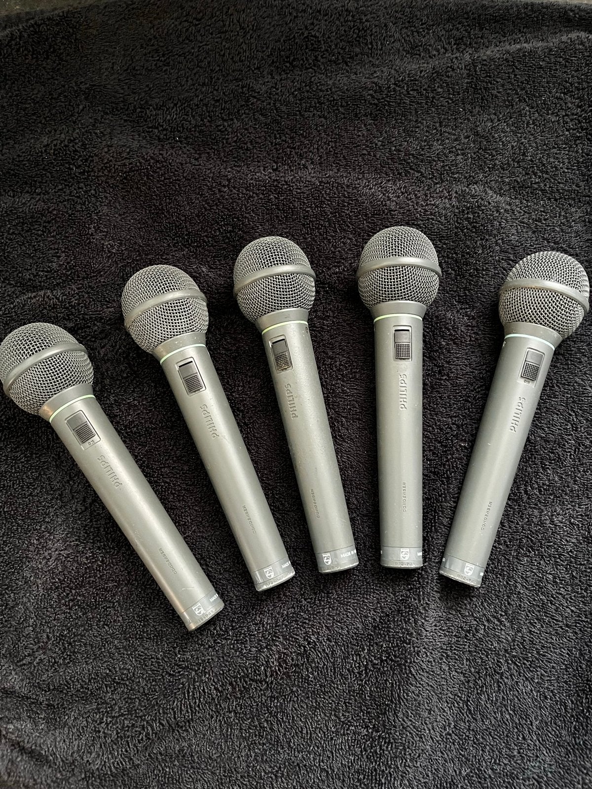 5x Philips LBB 9510/20 Condensator Microfoons, Ophalen of Verzenden, Zo goed als nieuw, Overige typen