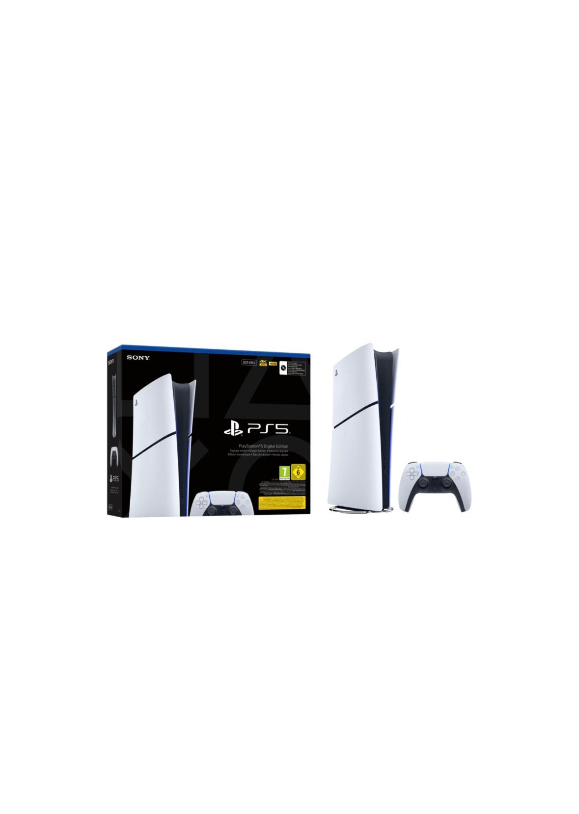 NIEUW - PLAYSTATION PS5 spelconsole - Digital Edition 825 GB, Spelcomputers en Games, Ophalen of Verzenden, Nieuw, Playstation 5 Digital