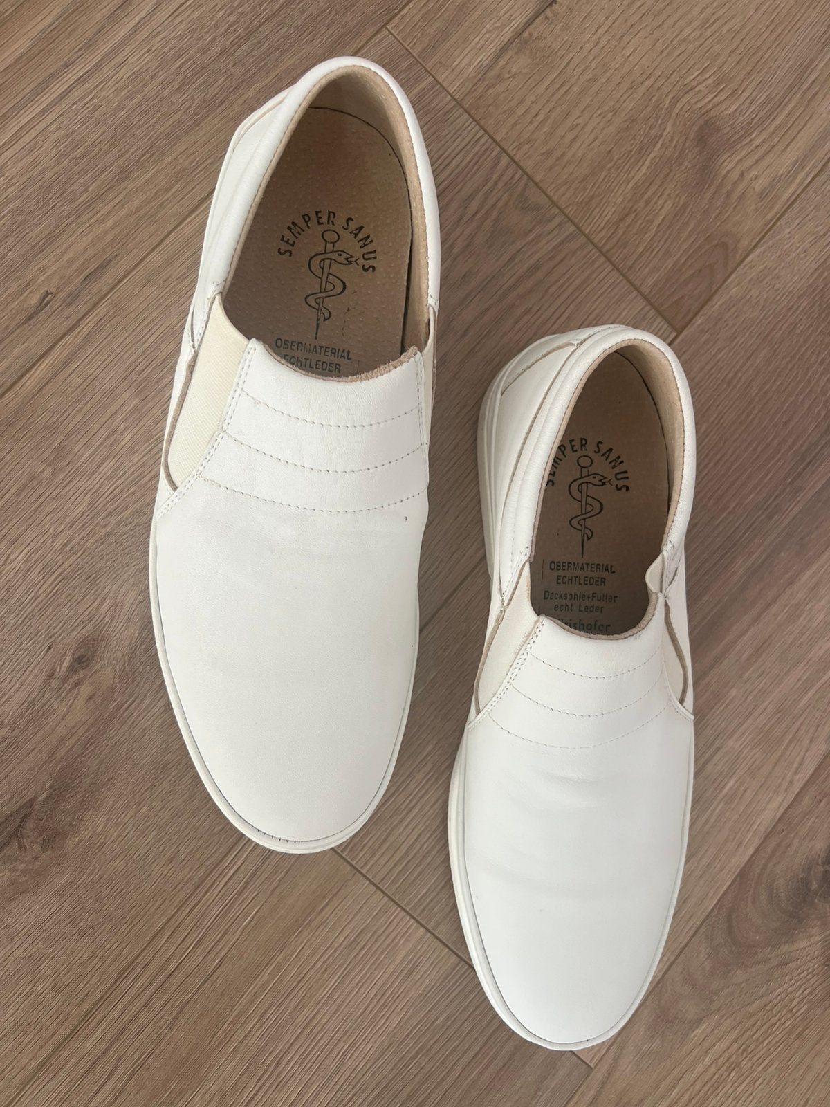 Semper schoenen / instapper nieuw maat 44 - medici, Wit, Ophalen of Verzenden, Zo goed als nieuw, Espadrilles of Moccasins