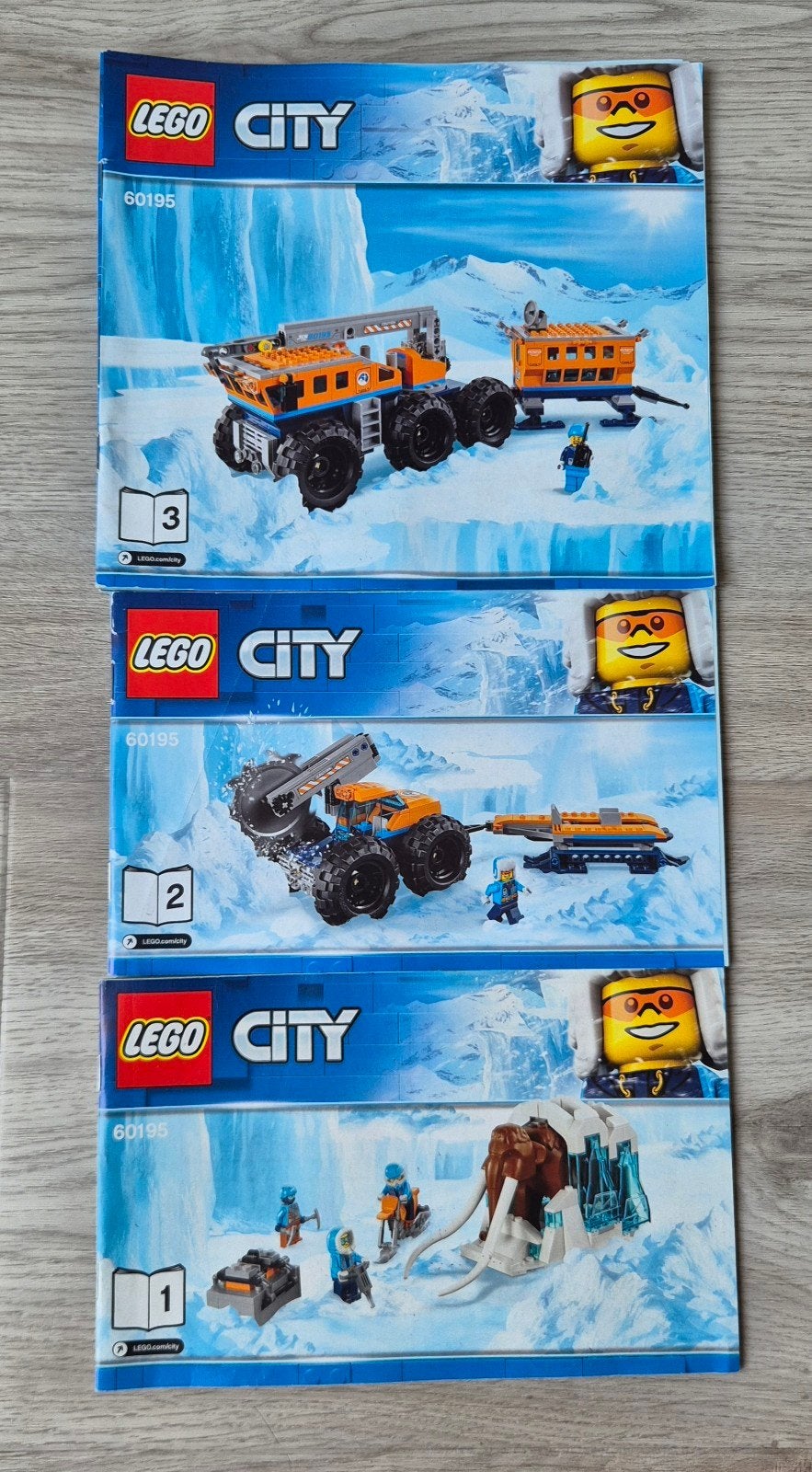 Lego city 60195, Ophalen, Lego, Inclusief instructies, Complete set