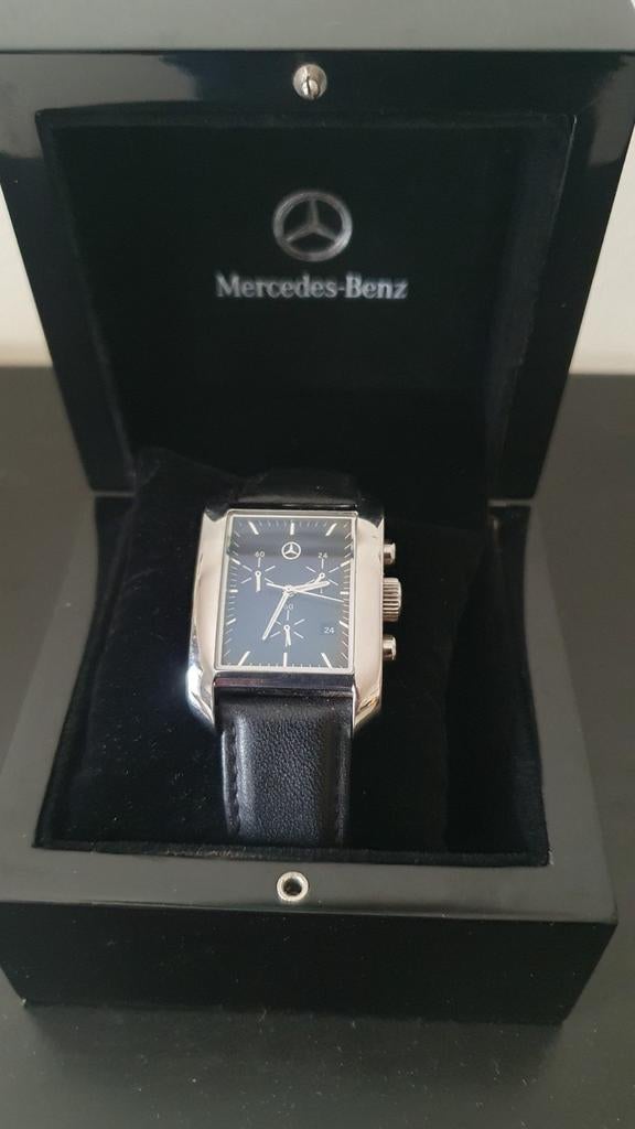 Mercedes Benz herenhorloge S-klasse - zeldzaam!, Sieraden, Tassen en Uiterlijk, Horloges | Heren, Overige merken, Staal, Polshorloge