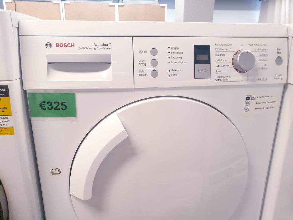 warmtepomp droger ️️bosch 7KG️️️️️ Avantixx A INC GARANTIE, Ophalen, 6 tot 8 kg, Overige typen, Zo goed als nieuw