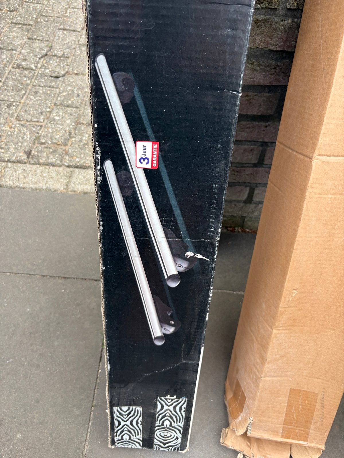 FARAD Beamer 5 CM 120 Universele Aerodynamische Dakdragers, Auto diversen, Dakdragers, Ophalen, Zo goed als nieuw