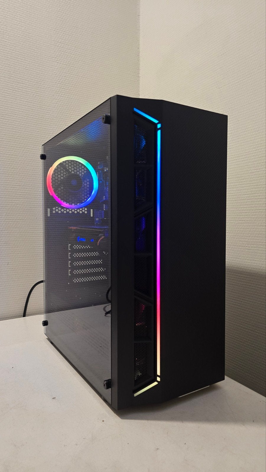 RGB GAME PC - I5 10400F/GTX 1070 TI 8GB/16GB/SSD, Ophalen of Verzenden, Zo goed als nieuw, Gaming, HDD