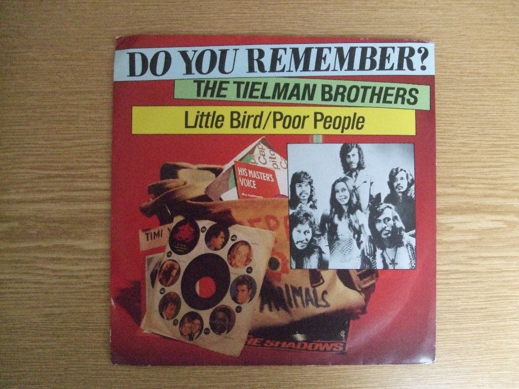 THE TIELMAN BROTHERS     LITTLE BIRD / POOR PEOPLE, Cd's en Dvd's, 7 inch, Ophalen of Verzenden, Zo goed als nieuw, Rock en Metal