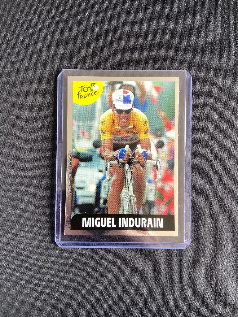 Miguel Indurain Panini Tour de France 2026 Sticker Legend, Verzenden, Zo goed als nieuw, Overige sporten, Poster, Plaatje of Sticker
