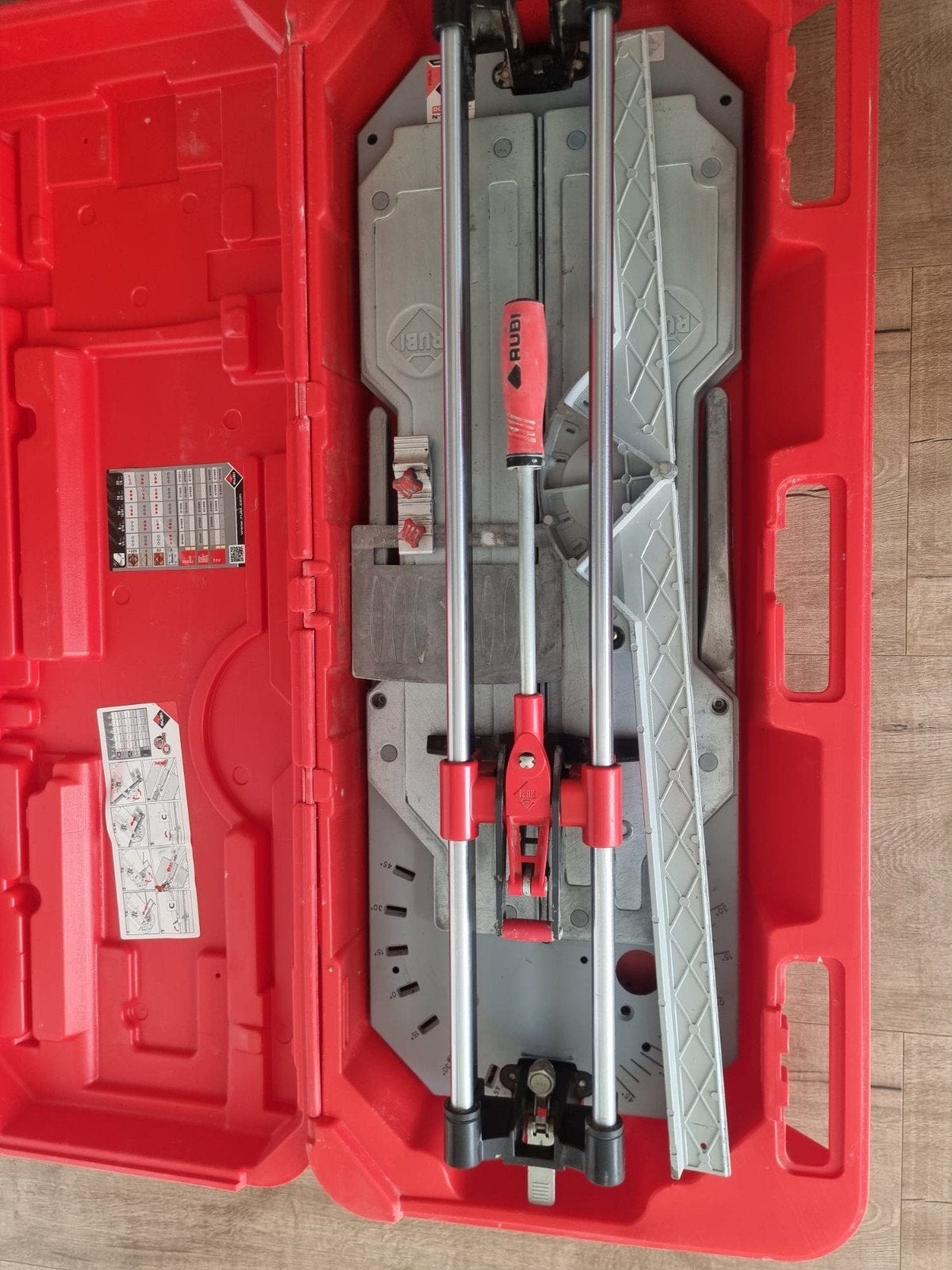 Rubi TX-700 Tegelsnijder in Koffer, Ophalen, Nieuw, Snijgereedschap, Rubi