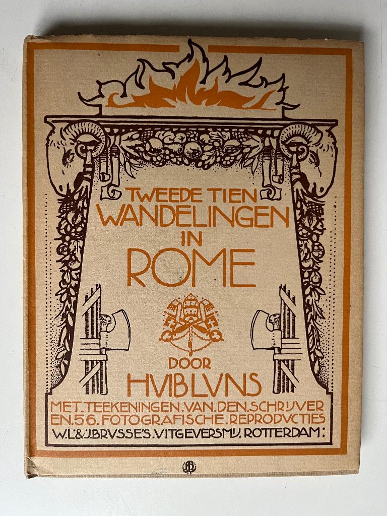 Tweede tien wandelingen in Rome, Ophalen of Verzenden, Zo goed als nieuw, Huib Luns, Europa