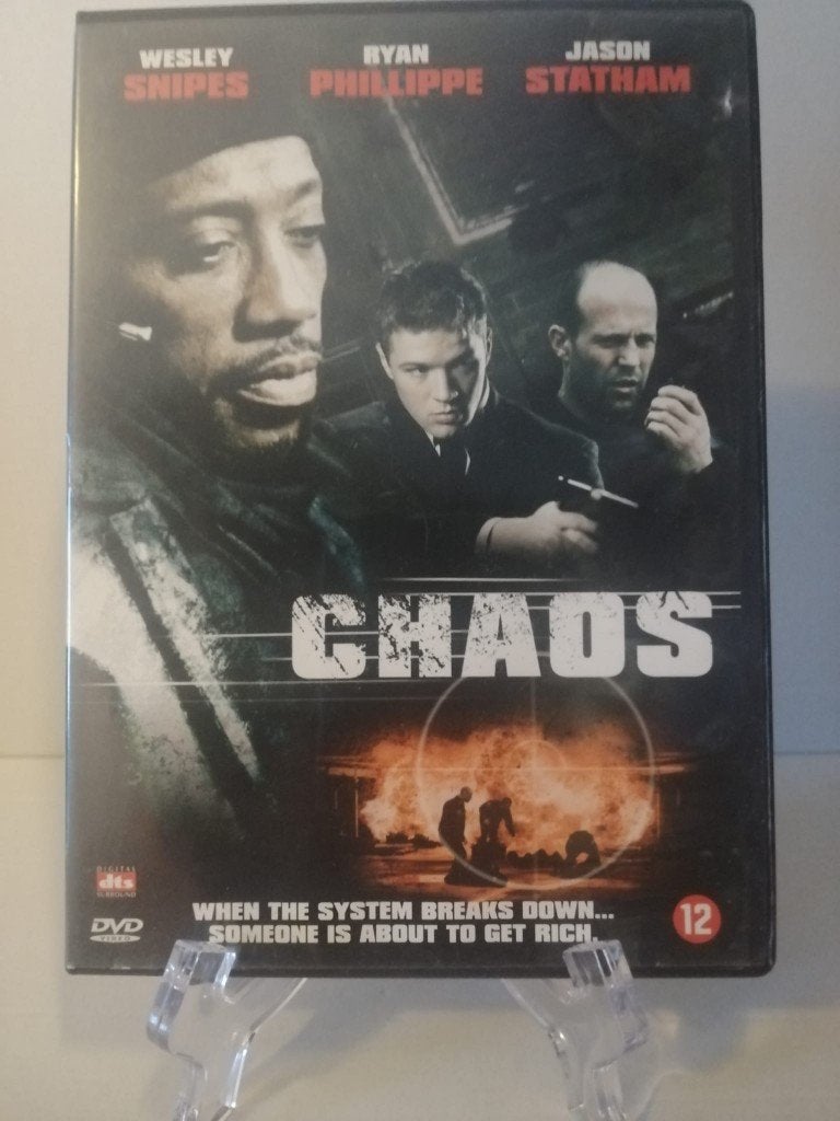 Chaos  - Gratis! Lees tekst!, Cd's en Dvd's, Dvd's | Actie, Vanaf 12 jaar, Ophalen of Verzenden, Gebruikt, Actie