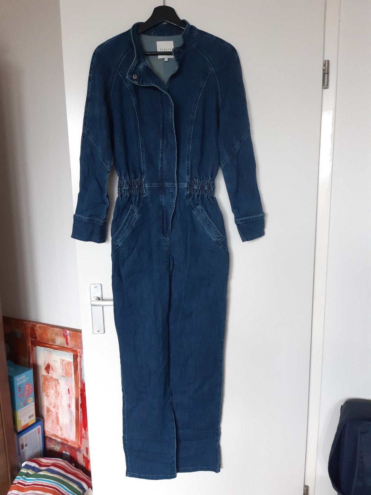 Florez denim jumpsuit maat S, zo goed als nieuw, Kleding | Dames, Jumpsuits, Verzenden