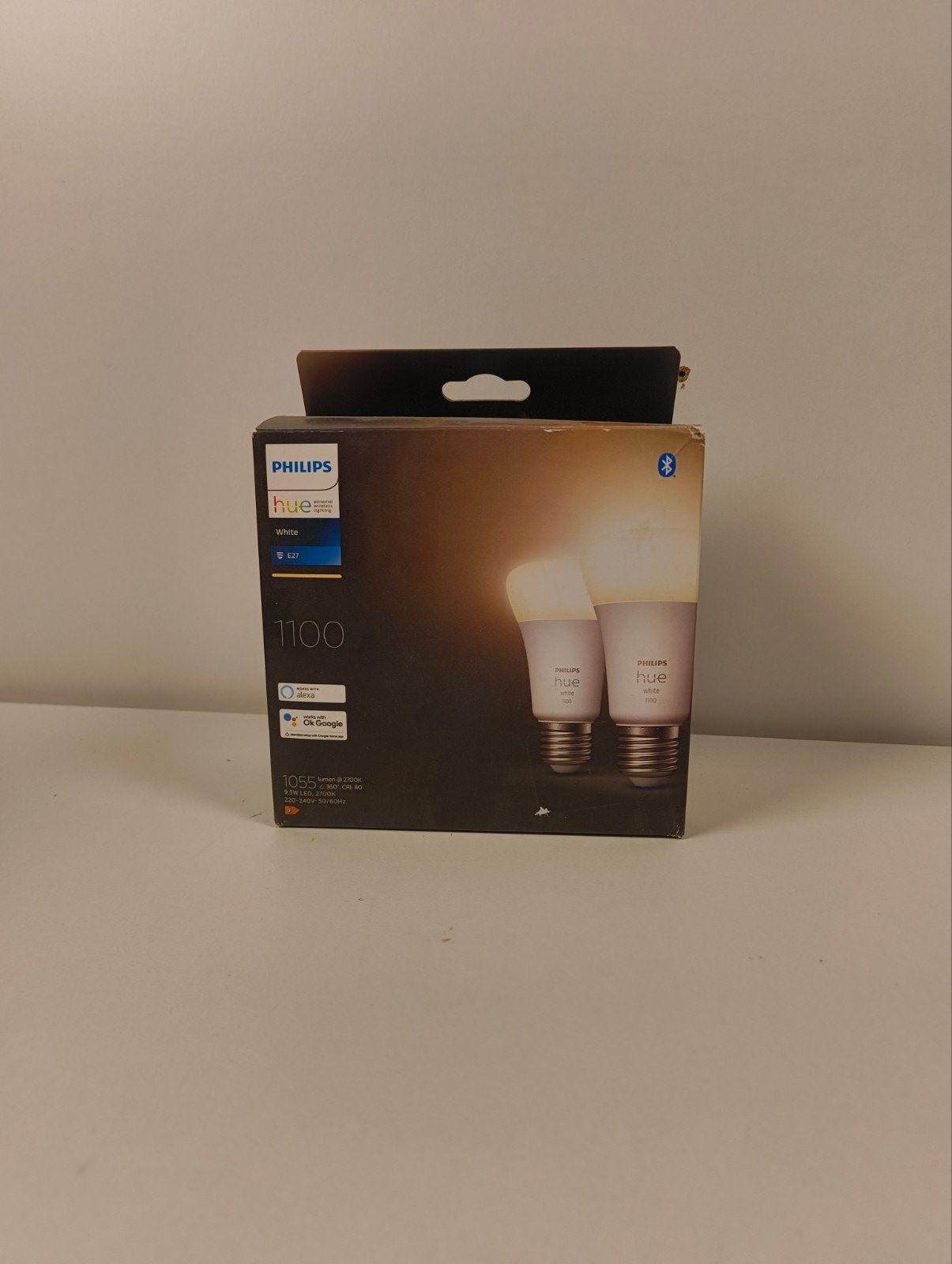 Philips Hue White E27 LED Lampen 1100 lumen (2 stuks), Huis en Inrichting, Lampen | Losse lampen, Led-lamp, Philips Hue, 60 watt of meer