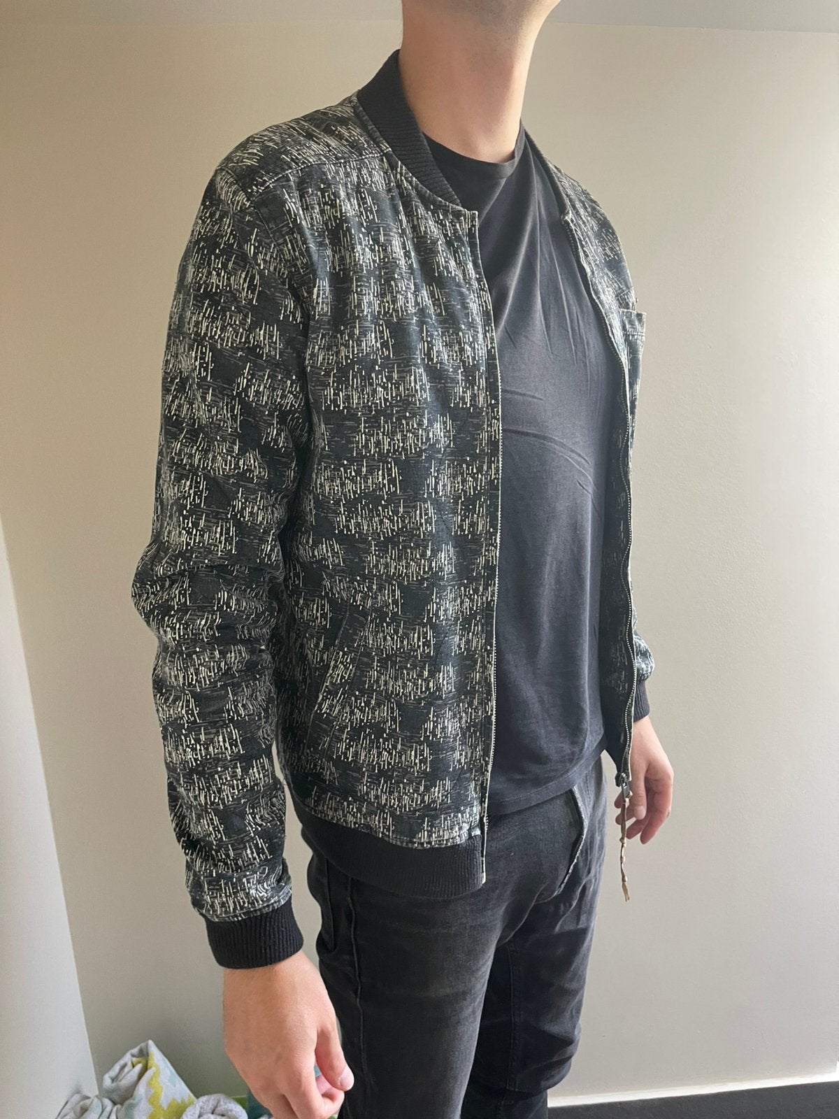 Mooi jack, Ophalen of Verzenden, Zo goed als nieuw, Maat 46 (S) of kleiner, Blauw