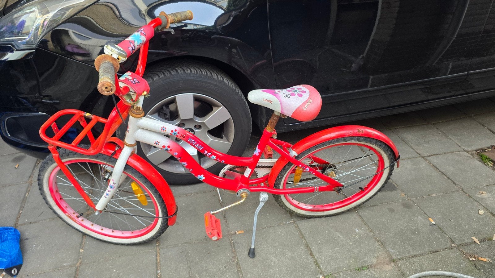 Volare meisjesfiets 20 inch met terugtraprem Nu 15,-!!, Ophalen, Terugtraprem, Gebruikt, Volare