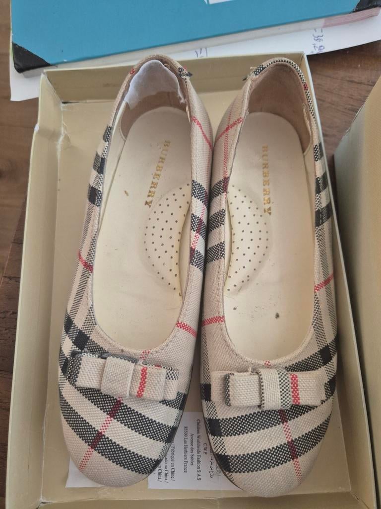 Burberry Ballerina Schoenen Maat 34, Kinderen en Baby's, Meisje, Schoenen, Ophalen of Verzenden, Zo goed als nieuw