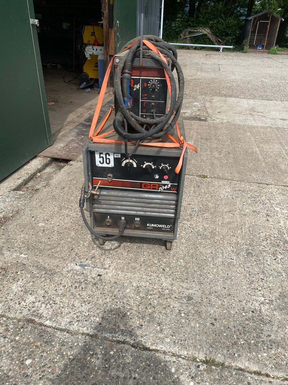 Kumoweld co2 lasapparaat, Ophalen, Zo goed als nieuw, 250 ampère of meer, Co2
