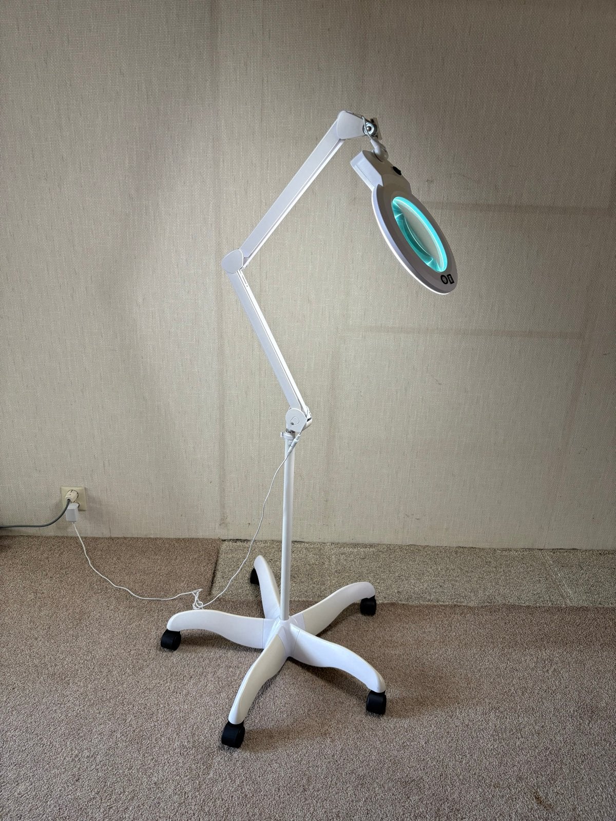 Light4Vision LED loeplamp met statief, Wit, Overige merken, Kunststof, Overige fittingen
