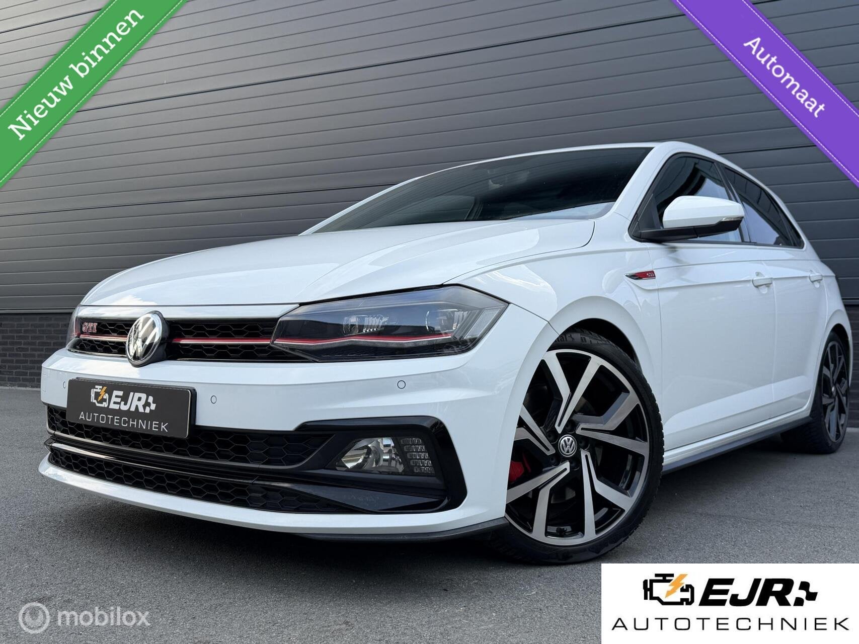 Volkswagen Polo 2.0 TSI GTI DSG TOPSTAAT! CLIMA*CARPLAY*ADAB, Auto's, Gebruikt, Wit, 1250 kg, Hatchback