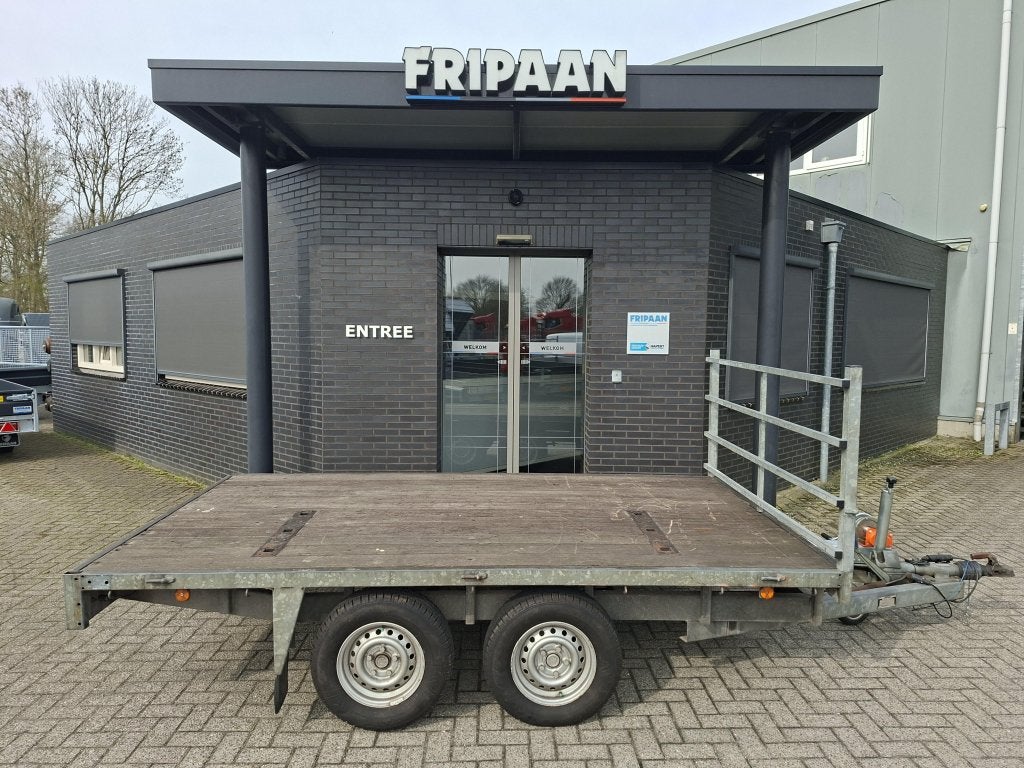 Plateau wagen 2000kg, Gebruikt
