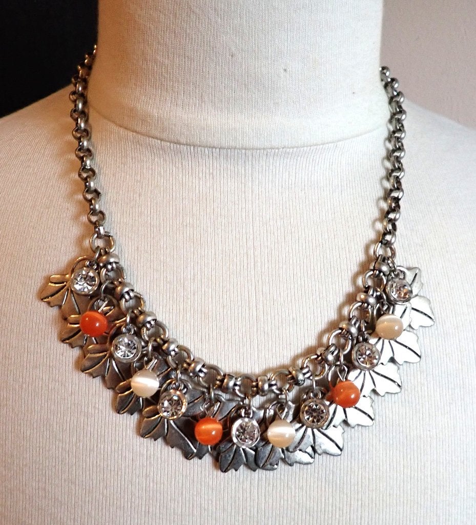 Schitterend collier, Overige materialen, Verzenden, Zo goed als nieuw, Zilver