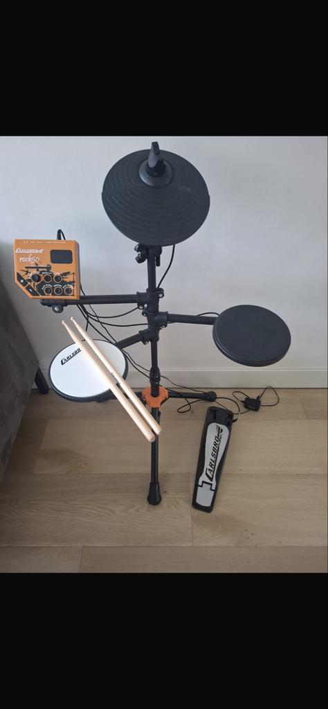 Carlsbro Rock 50 elektronisch drumstel, Ophalen, Gebruikt, Overige merken, Elektronisch