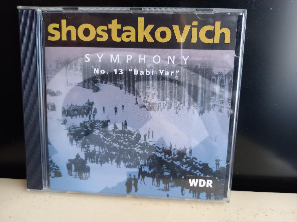 Shostakovich Symphony No. 13 "Babi Yar", Ophalen of Verzenden, Modernisme tot heden, Zo goed als nieuw, Overige typen