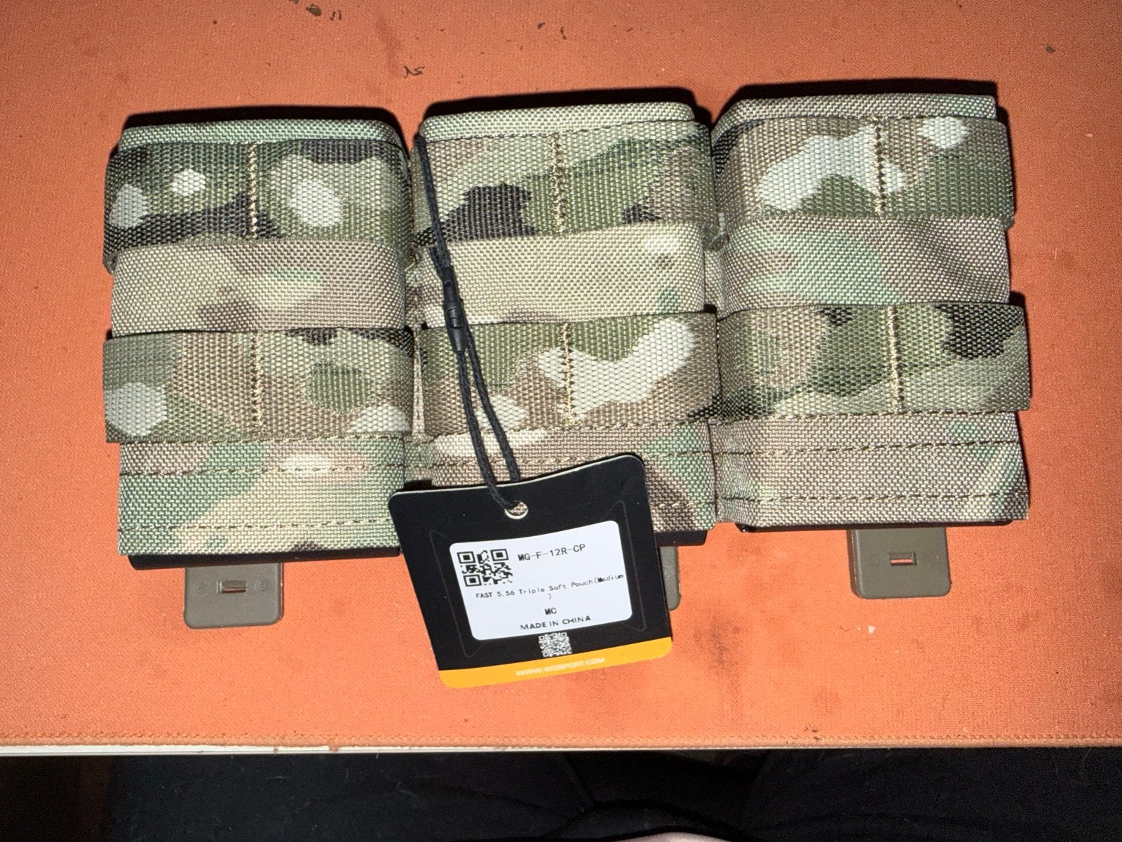 Tactische Triple Soft Shell Magazijnhouder Multicam, Ophalen of Verzenden, Nieuw