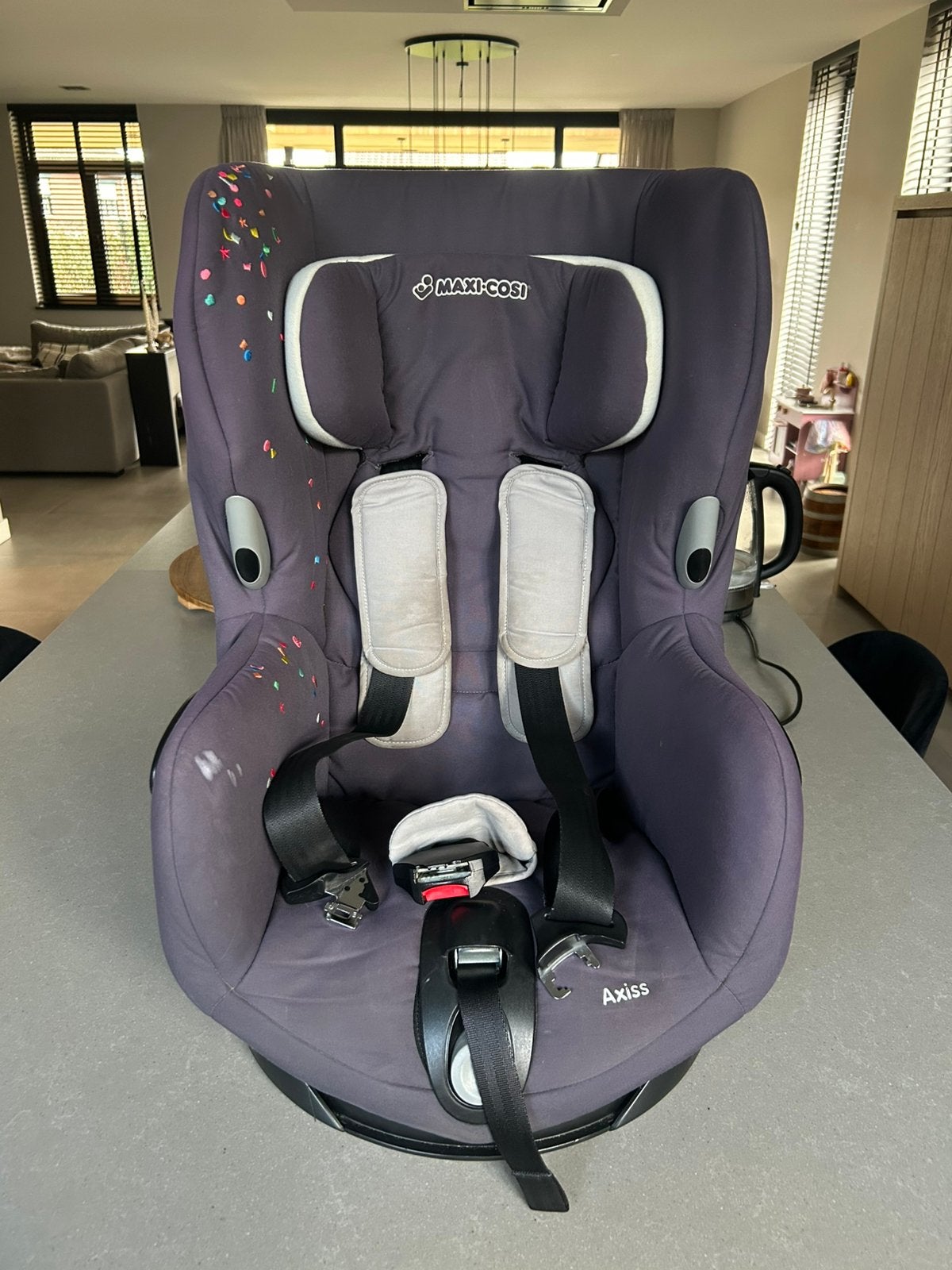 Maxicosi Axiss Autostoel (draaibaar), Ophalen, Slaapstand, Maxi-Cosi, Gebruikt