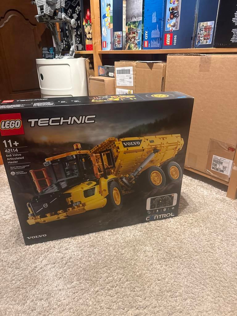 Lego Technic 42114 Volvo 6x6 Gelede Kipper - Nieuw in Doos, Ophalen of Verzenden, Nieuw, Complete set, Lego