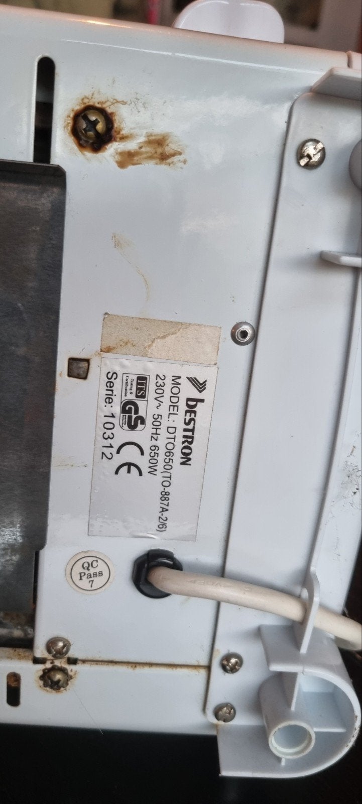 Bestron Mini-oven DTO850 - Compact en Gebruikt, Ophalen, Minder dan 45 cm, Minder dan 45 cm, Vrijstaand