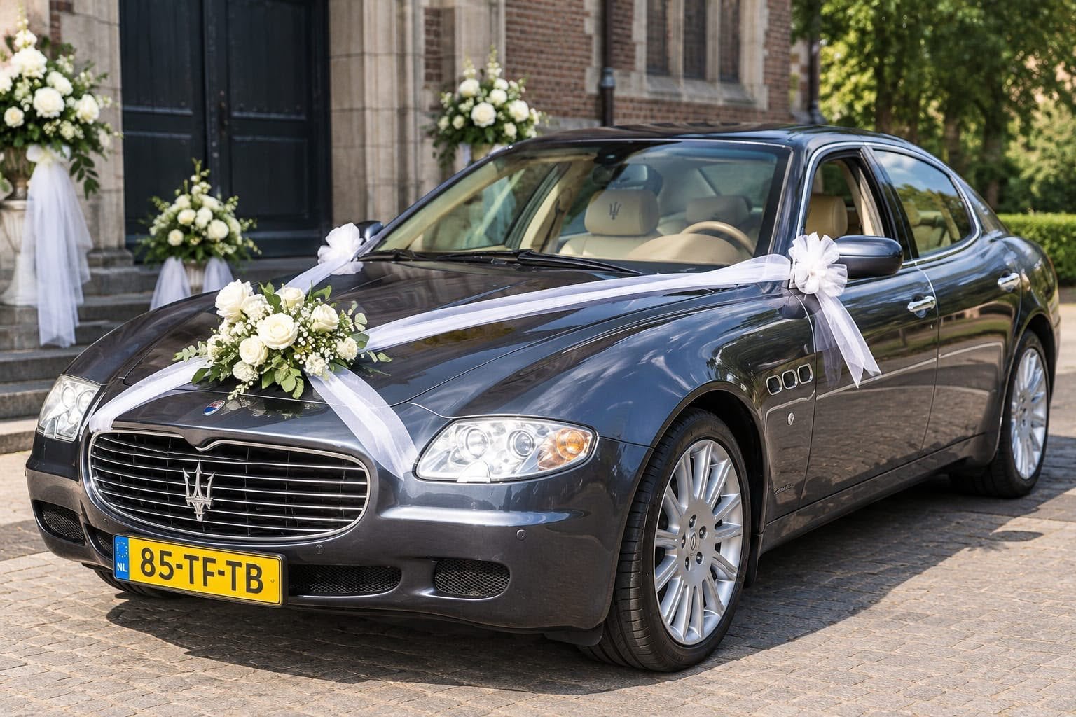 Trouwauto maserati quattroporte 2004, Diensten en Vakmensen, Met chauffeur, Limousine
