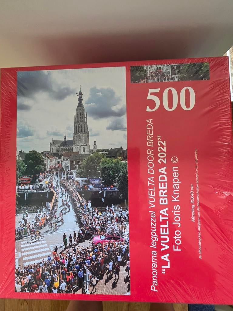 Panorama puzzel,La Vuelta Breda 2022 (nieuw), Ophalen of Verzenden, 500 t/m 1500 stukjes, Nieuw