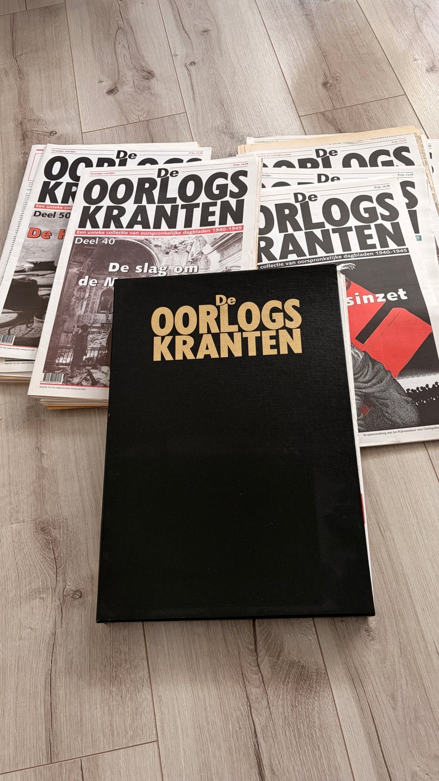 De Oorlogskranten - collectie 1940-1945 herdruk, Ophalen of Verzenden, Zo goed als nieuw, Krant