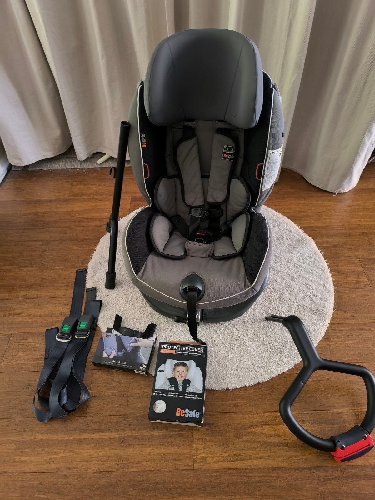 BeSafe izi combi x3 0-18 kg, 0 t/m 18 kg, Verstelbare rugleuning, Ophalen, Overige merken
