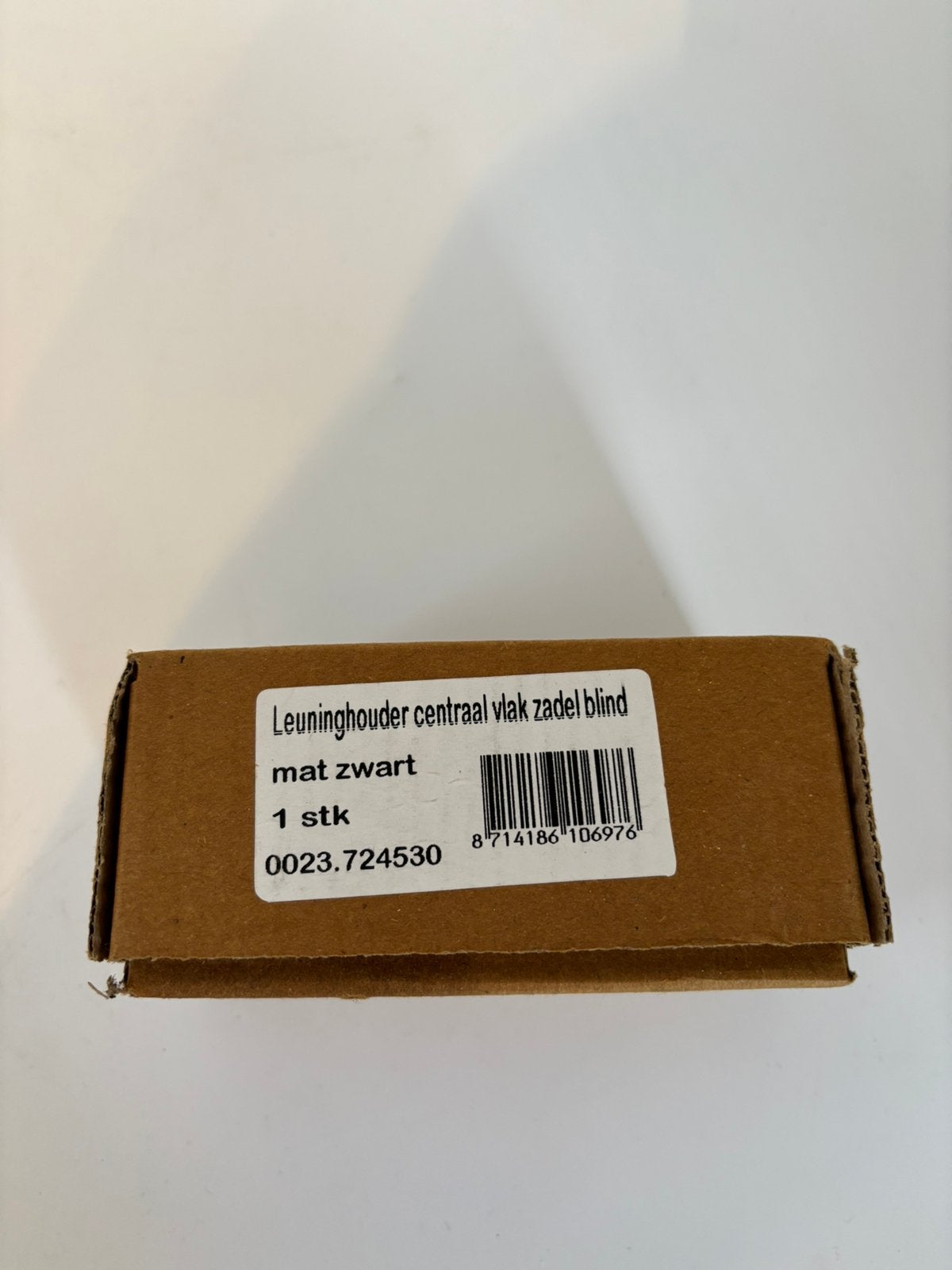 Trap leuninghouder centraal vlak blind mat zwart 5 stuks, Doe-het-zelf en Verbouw, ., Nieuw, Ophalen of Verzenden, .
