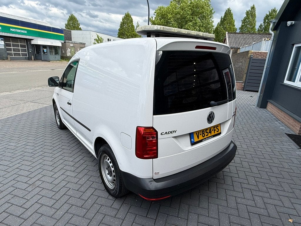 Volkswagen Caddy 1.4 TGI L1H1 DSG AUT | 103.000KM NAP | 1E E, Gebruikt, 4 cilinders, Volkswagen, Wit